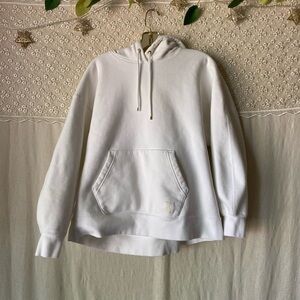 Air Jordan flight hoodie white super soft size small oversized fit
